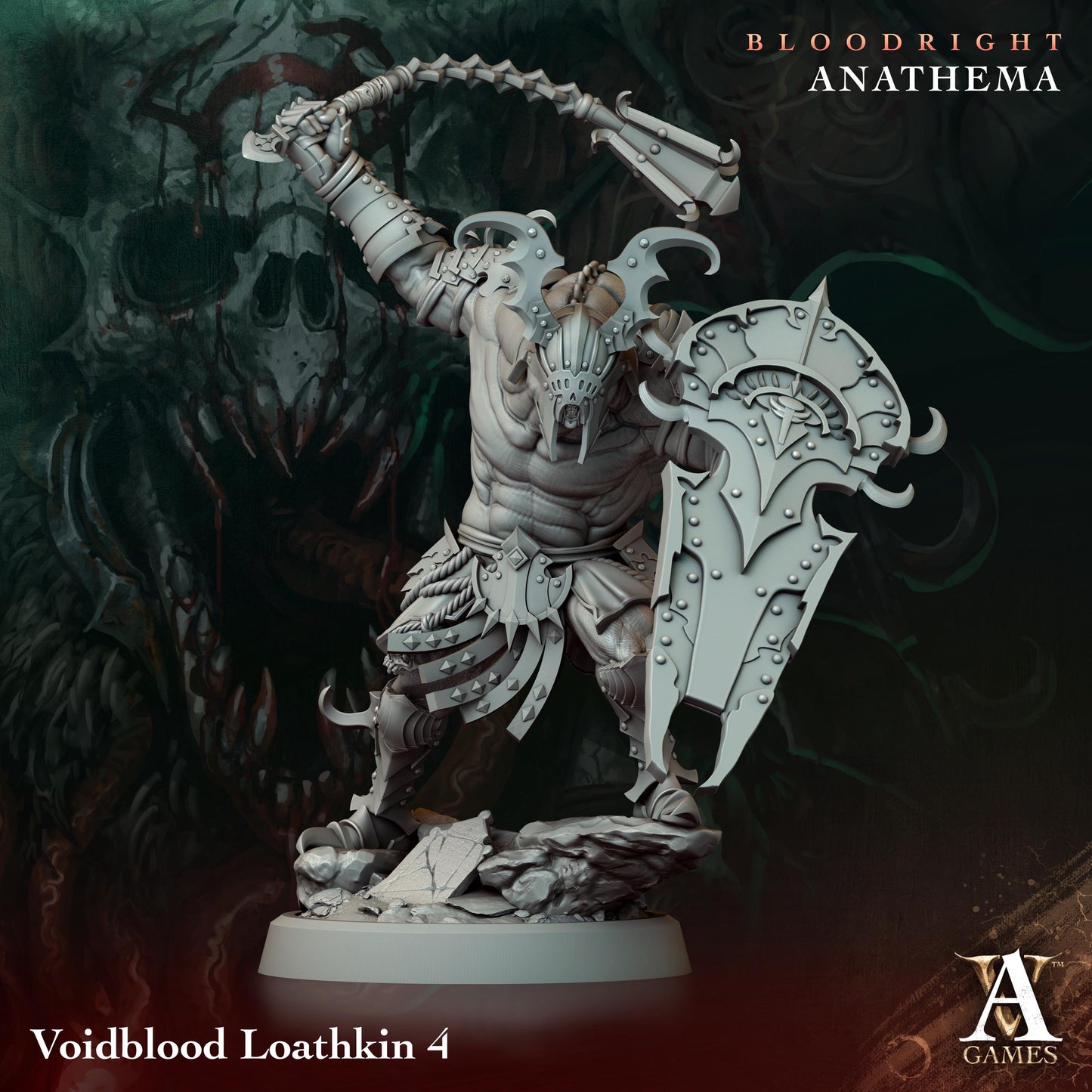 Archvillain Games : Voidblood Loathkin | 3D printed | Tabletop | Dungeons and Dragons | RPG | dnd | collectable