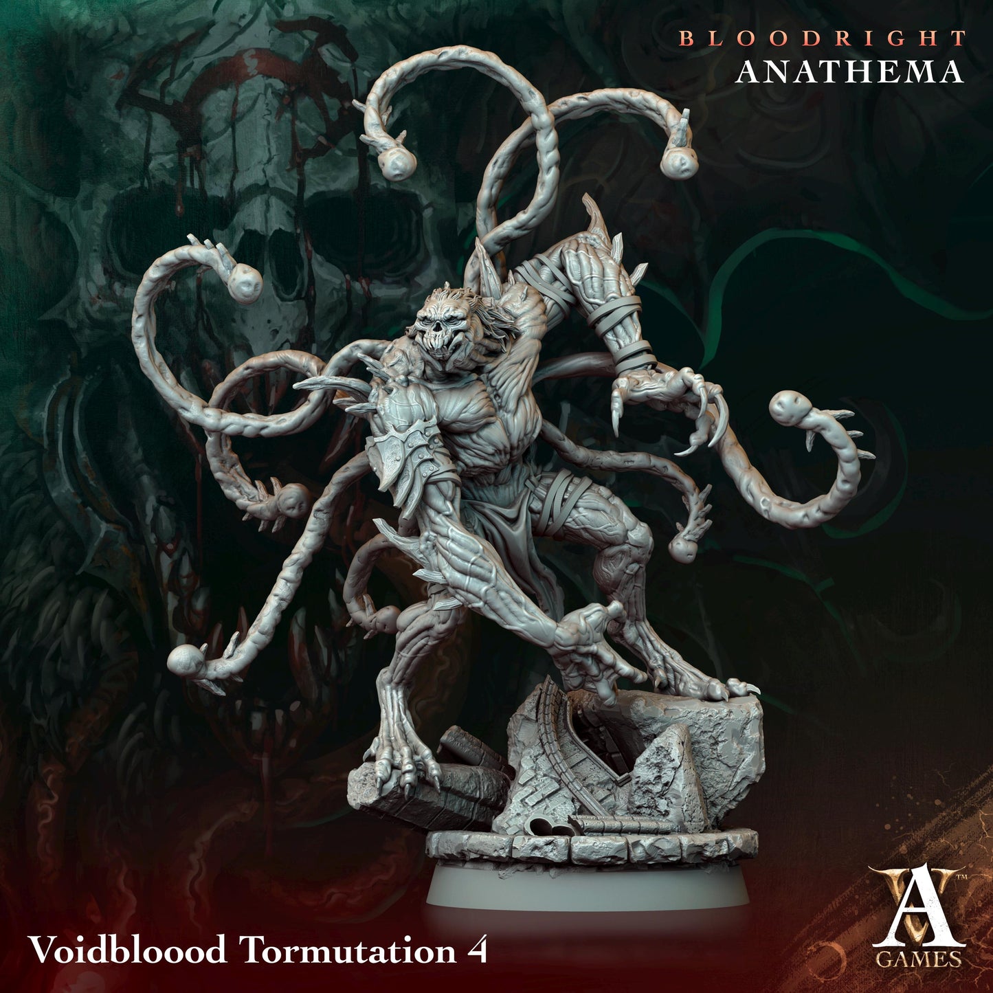 Archvillain Games : Voidbloood Tormutation | 3D printed | Tabletop | Dungeons and Dragons | RPG | dnd | collectable