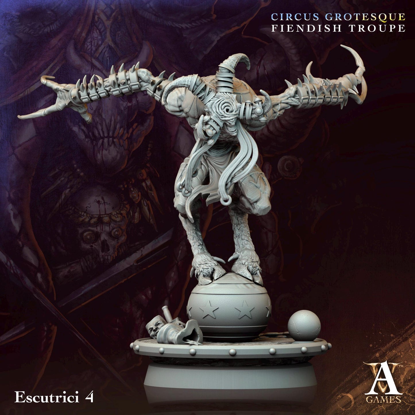 Archvillain Games : Escutrici | 3D printed | Tabletop | Dungeons and Dragons | RPG | dnd | collectable