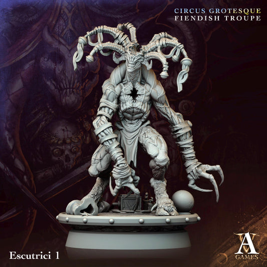 Archvillain Games : Escutrici | 3D printed | Tabletop | Dungeons and Dragons | RPG | dnd | collectable