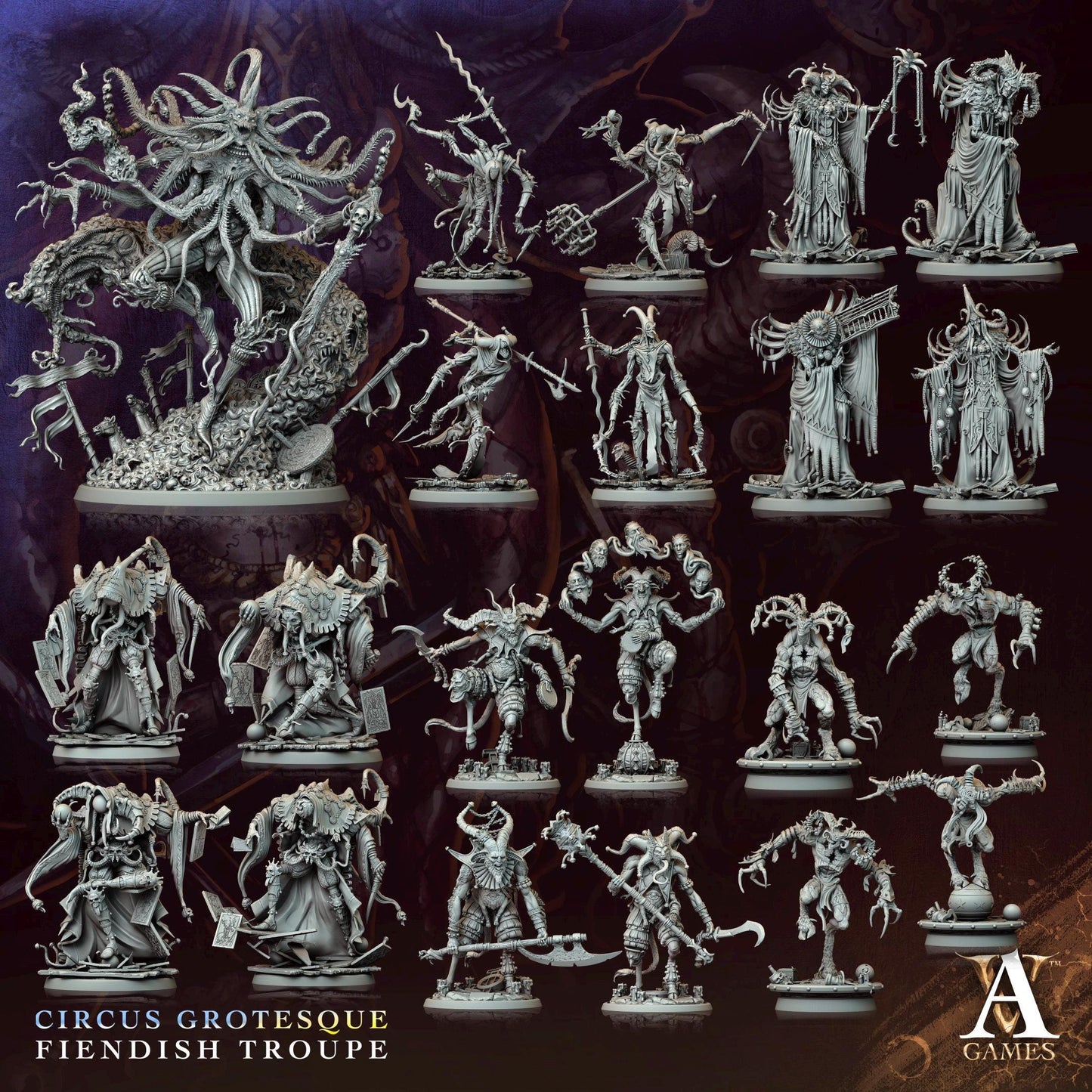 Archvillain Games : Escutrici | 3D printed | Tabletop | Dungeons and Dragons | RPG | dnd | collectable