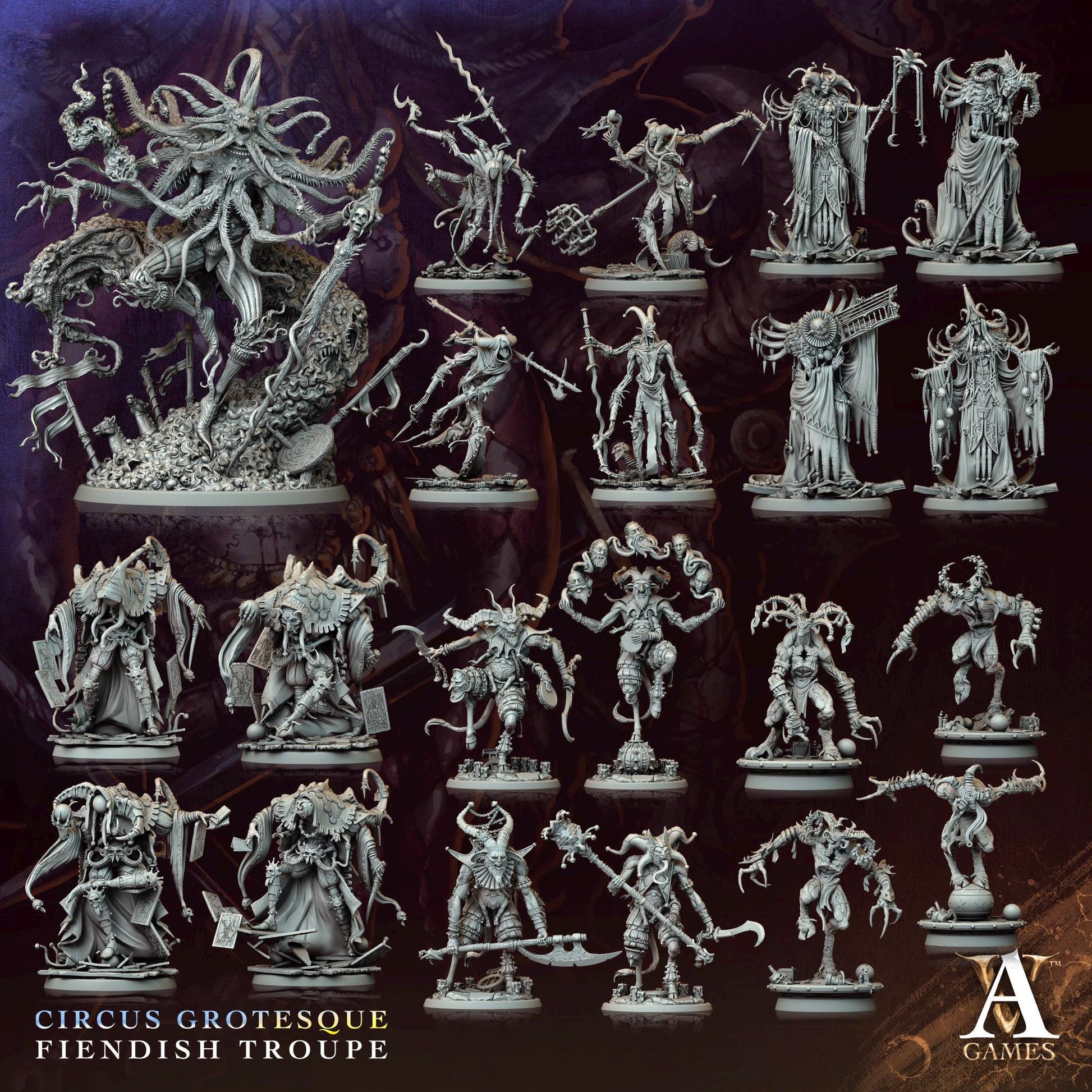 Archvillain Games : Escutrici | 3D printed | Tabletop | Dungeons and Dragons | RPG | dnd | collectable