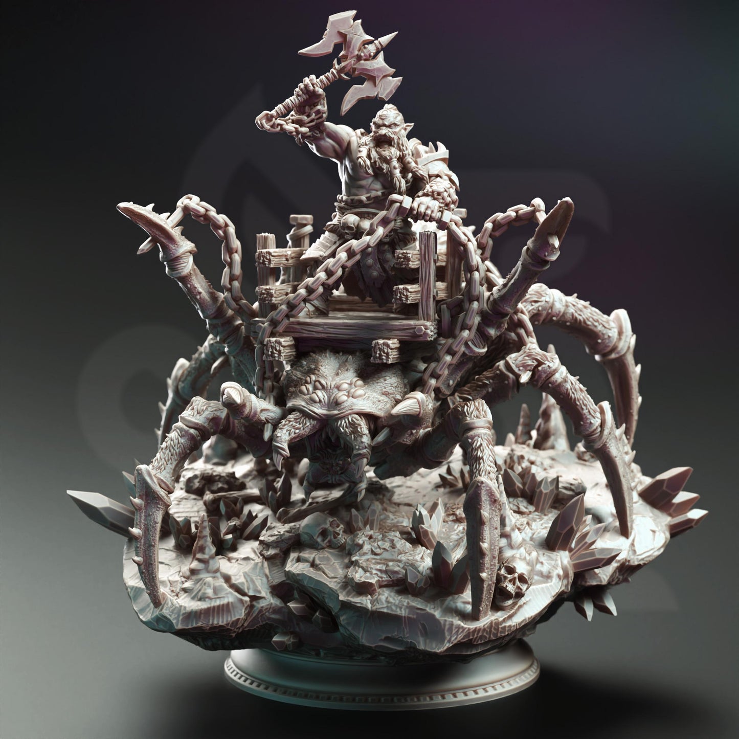 Mounted Giant Spider - Shiasirix