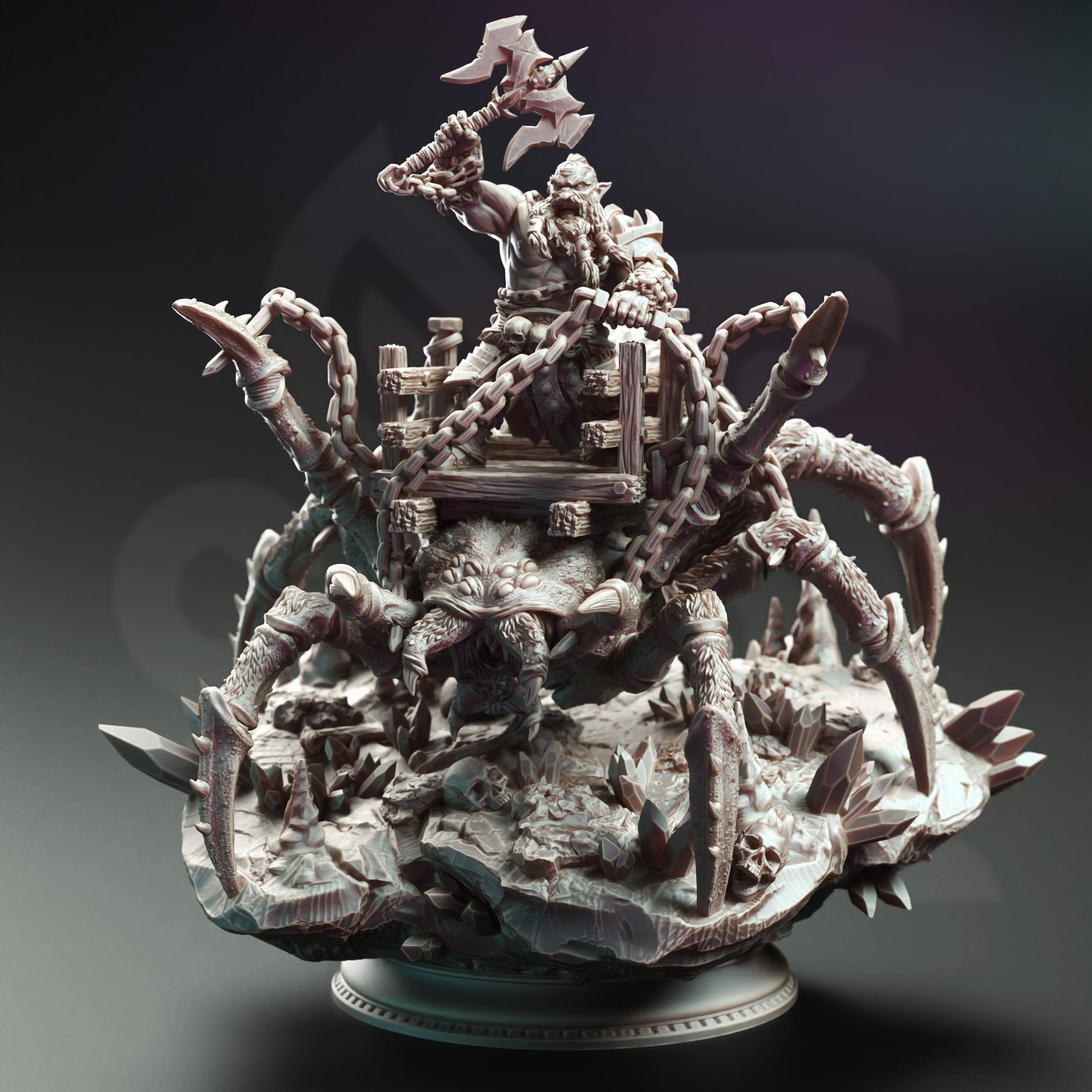 Mounted Giant Spider - Shiasirix