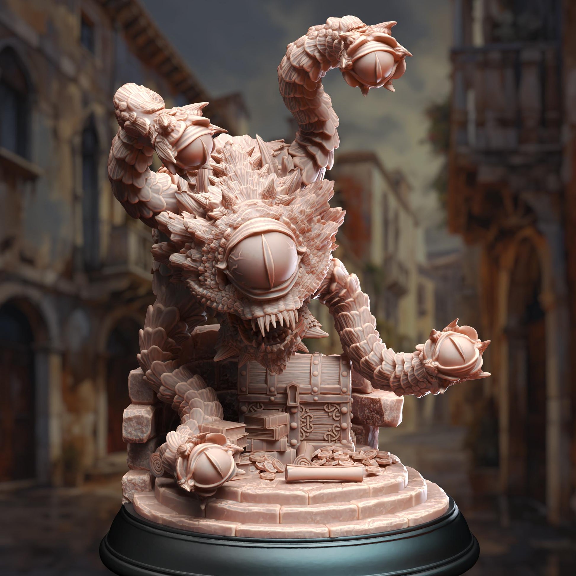The Observer | Painting | 3D printed | D&D | Dungeons and Dragons Gift | RPG | Tabletop | Wargaming | 32mm | DM Stash