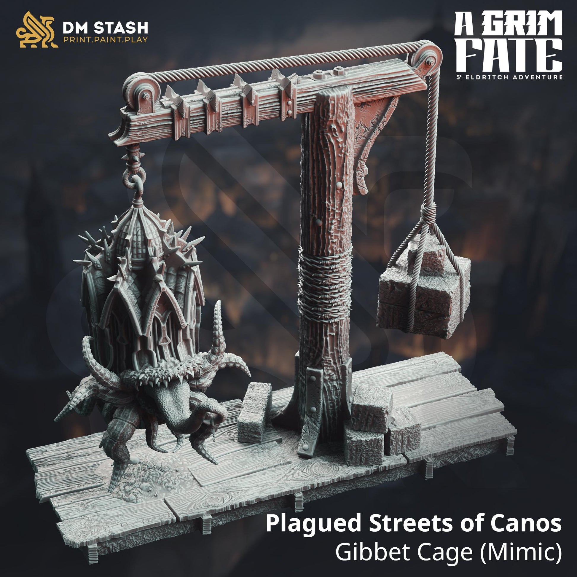 Eldritch Mimics - Canos Streets - Terrian and monster