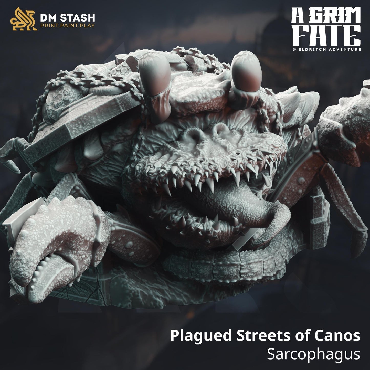 Eldritch Mimics - Canos Streets - Terrian and monster