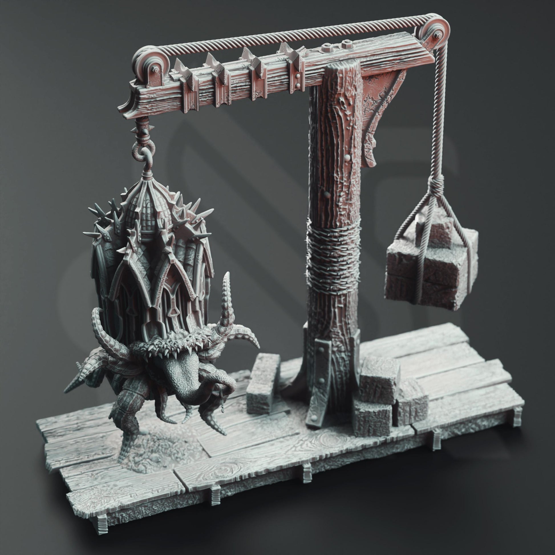 Eldritch Mimics - Canos Streets - Terrian and monster