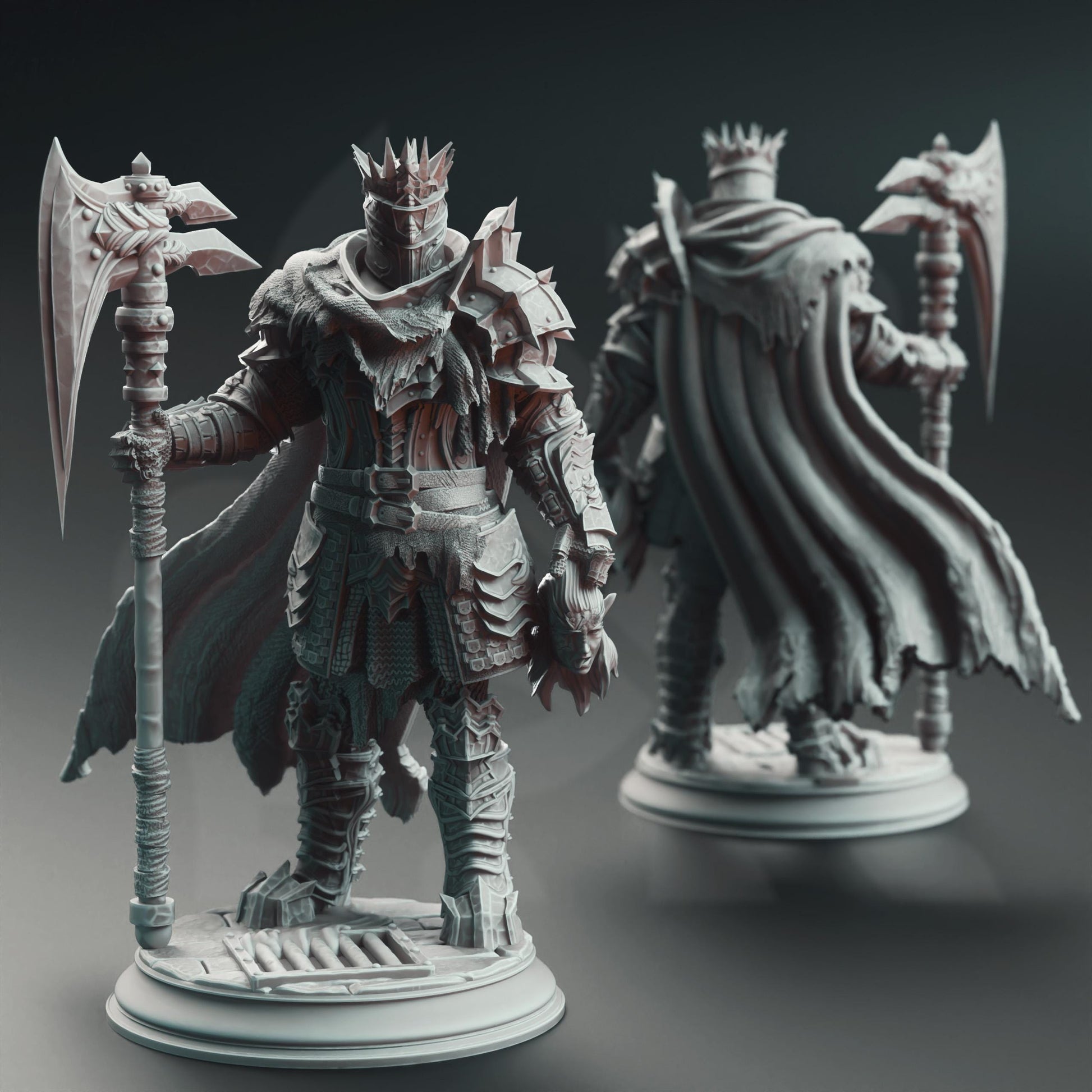Male Human Knight - Gerhardt | Painting | 3D printed | D&D | Dungeons and Dragons | Gift | RPG | Tabletop | Wargaming | 32mm | DM Stash