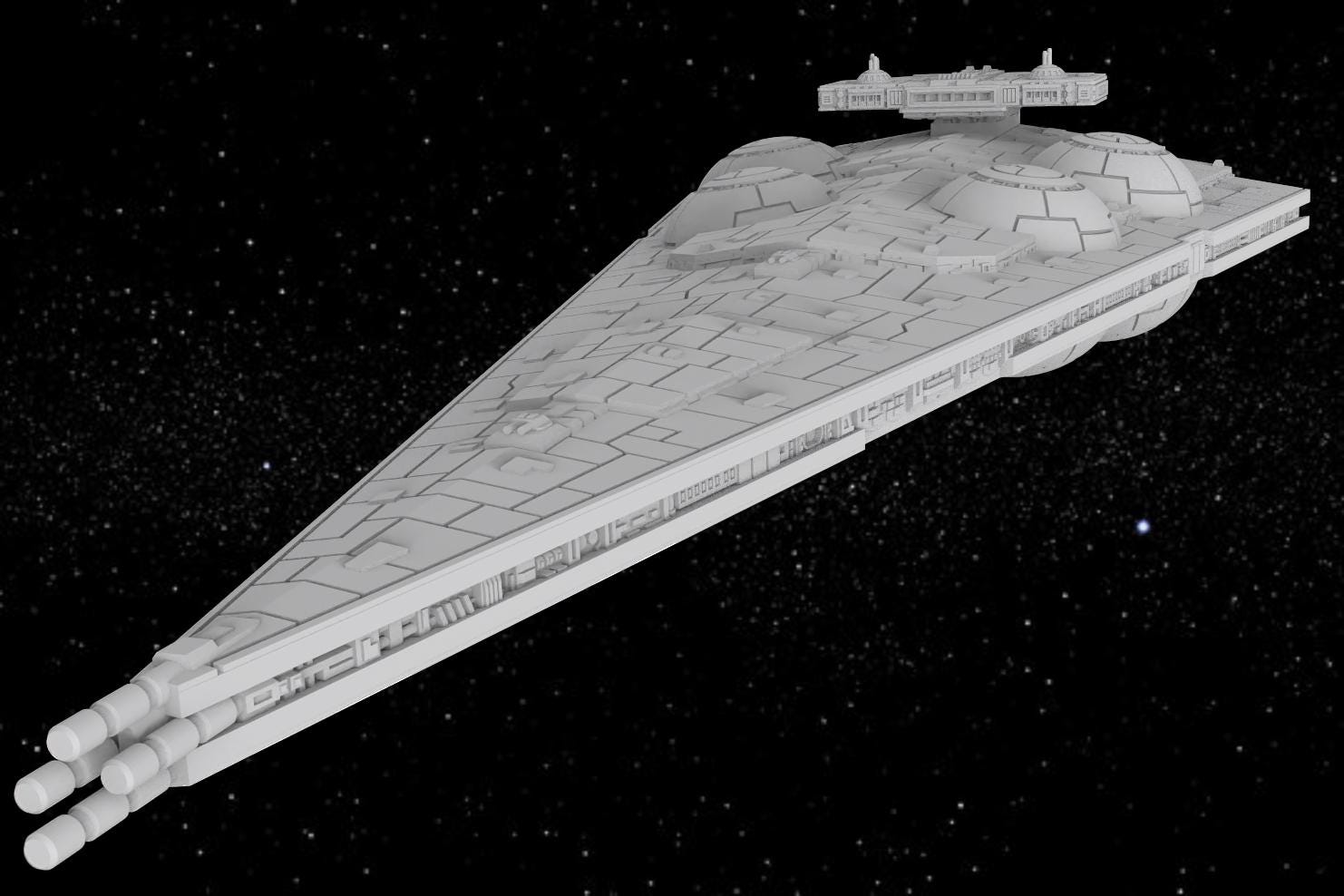 Star Wars Armada Vindicator class Heavy Cruiser