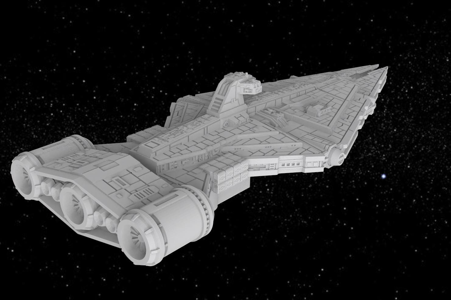 Star Wars Armada - Arquitens class Light Cruiser