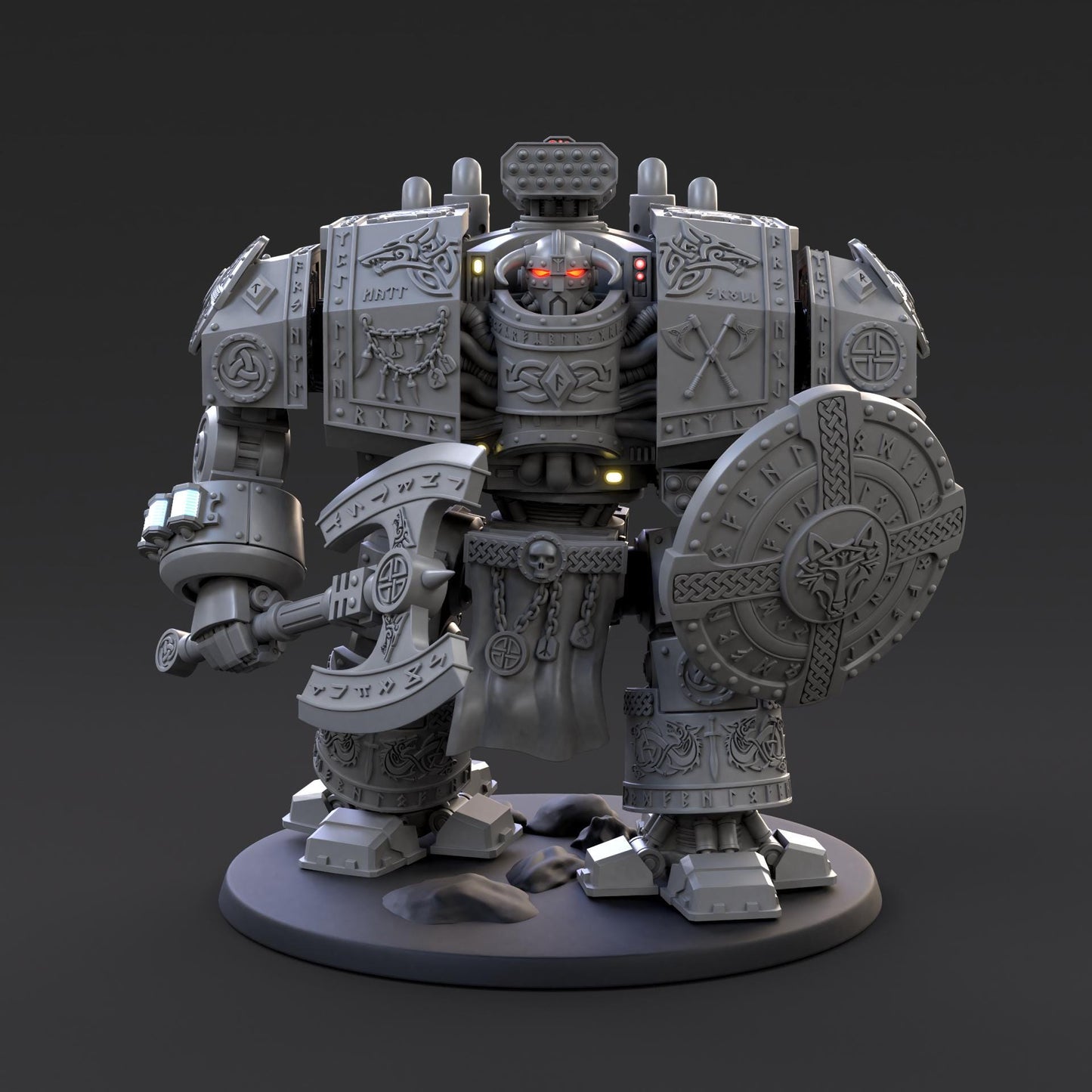 Viking Behemoth | Wargaming | Tabletop | 3D printed miniature | OPR compatible