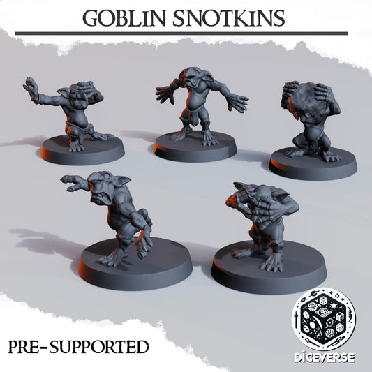 Goblin Snotkins | Wargaming | Tabletop | 3D printed miniature | Trench Crusade compatible |" Pilgrim