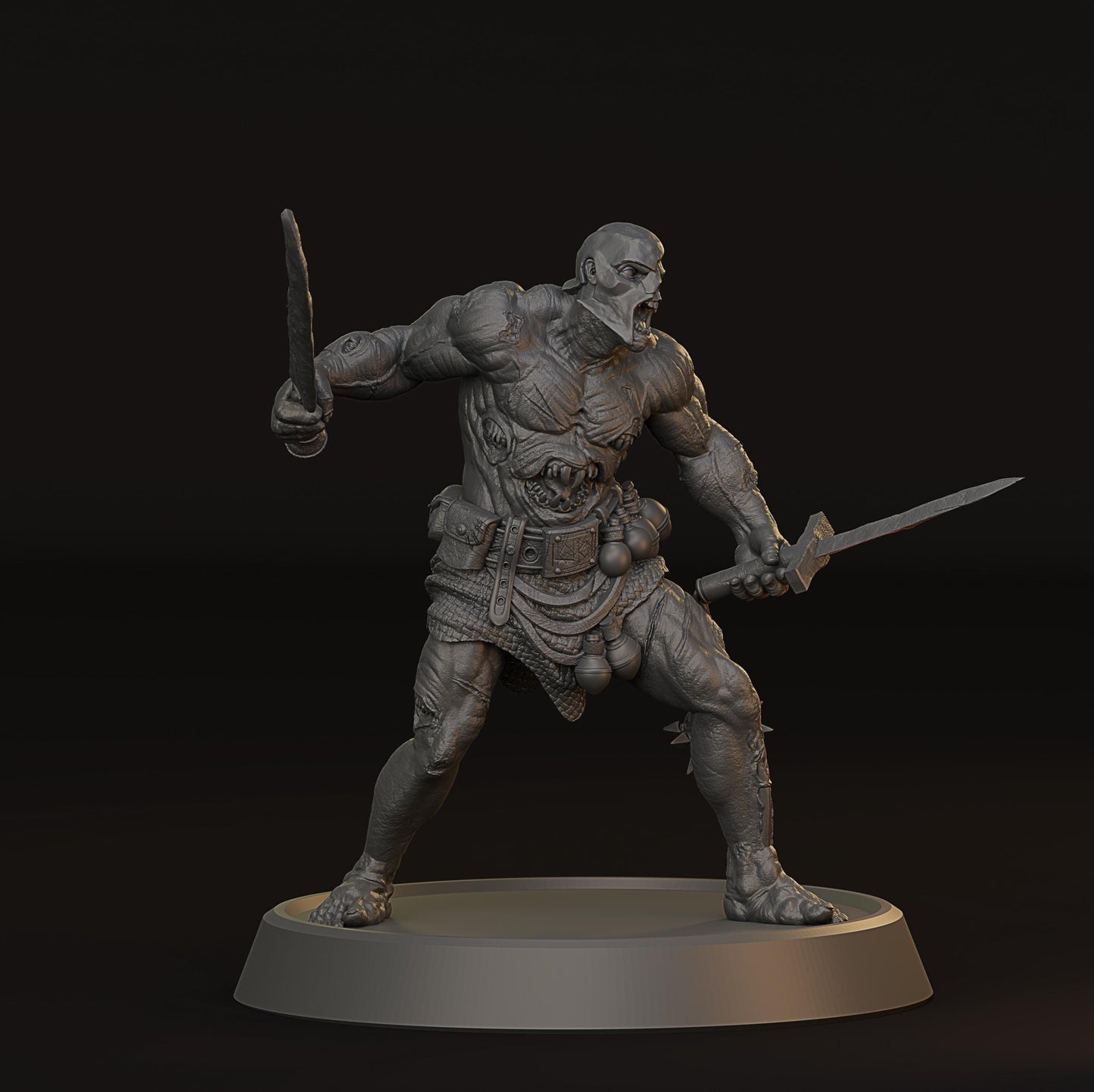 Ceuta Penal Colony Leader | Proxy Realms Gaming | Wargaming | Tabletop | 3D printed miniature | Trench Crusade compatible | Pilgrim
