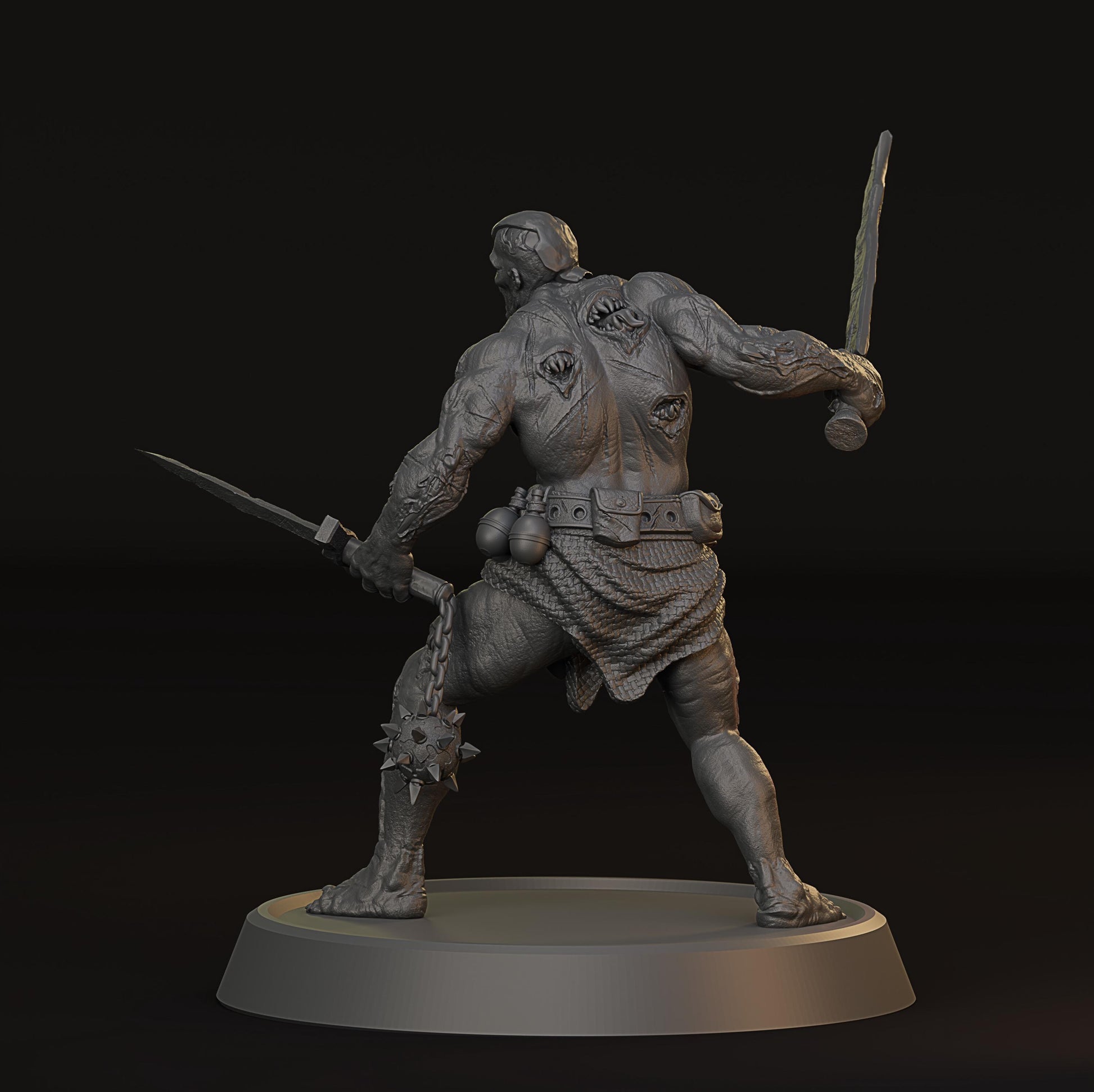 Ceuta Penal Colony Leader | Proxy Realms Gaming | Wargaming | Tabletop | 3D printed miniature | Trench Crusade compatible | Pilgrim