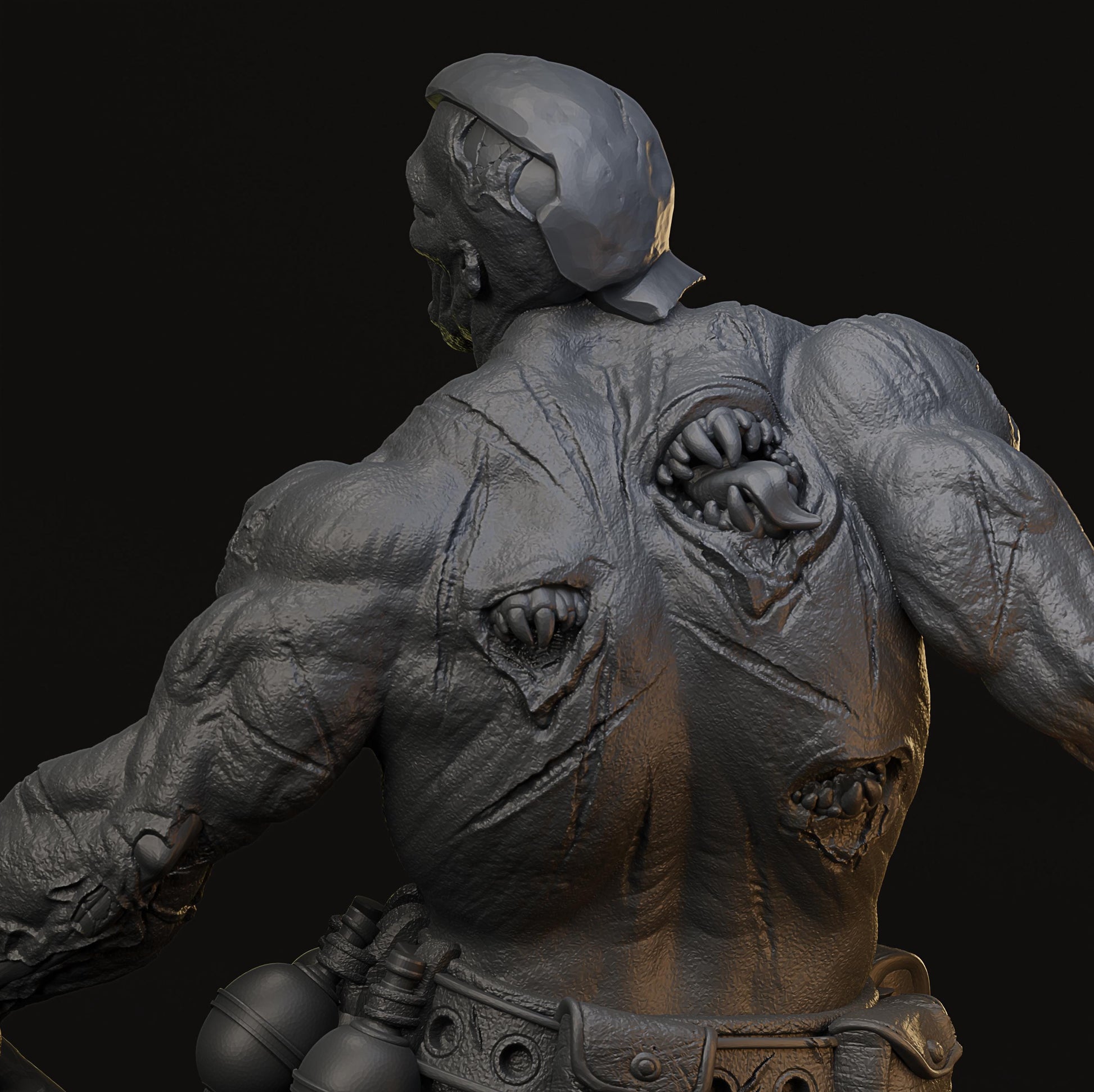 Ceuta Penal Colony Leader | Proxy Realms Gaming | Wargaming | Tabletop | 3D printed miniature | Trench Crusade compatible | Pilgrim