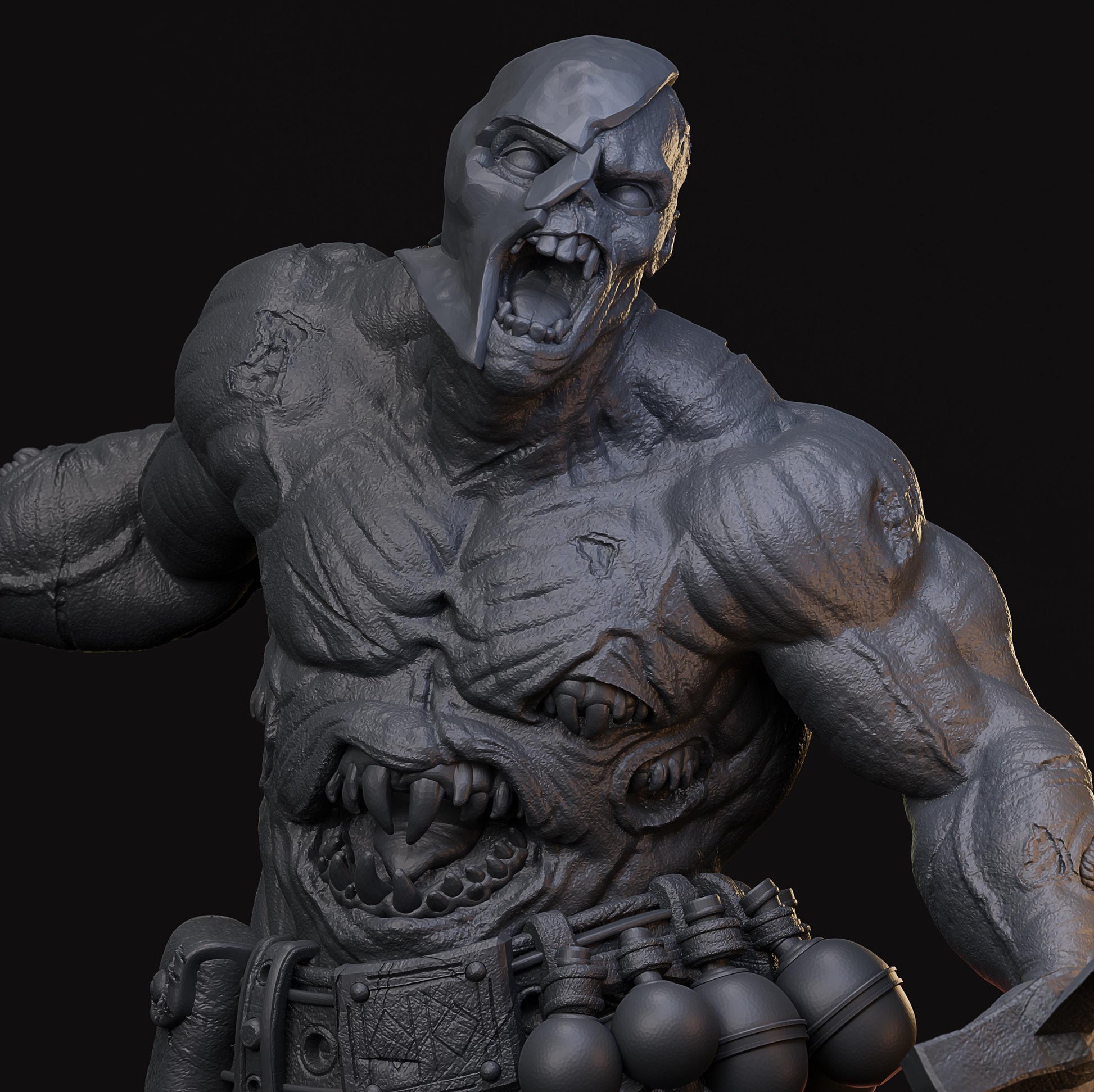 Ceuta Penal Colony Leader | Proxy Realms Gaming | Wargaming | Tabletop | 3D printed miniature | Trench Crusade compatible | Pilgrim