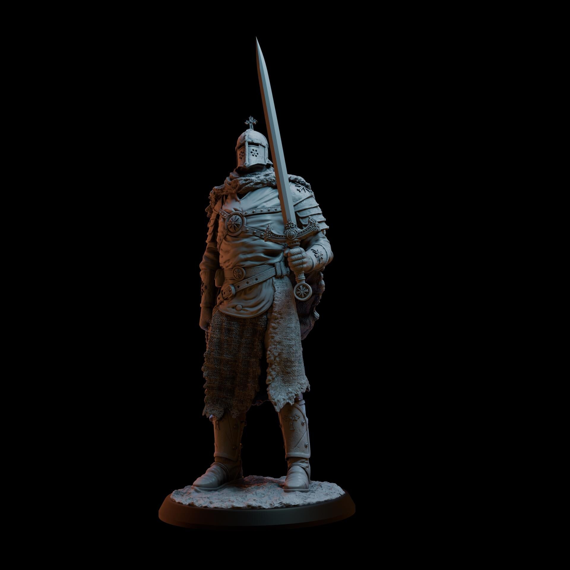 Iron Torquemada Standing | Proxy Realms Gaming | Wargaming | Tabletop | 3D printed miniature | Trench Crusade compatible | Pilgrim