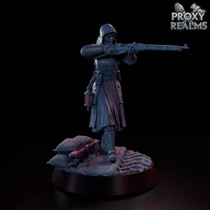 Propagator Of Ash | Proxy Realms Gaming | Wargaming | Tabletop | 3D printed miniature | Trench Crusade compatible | Pilgrim