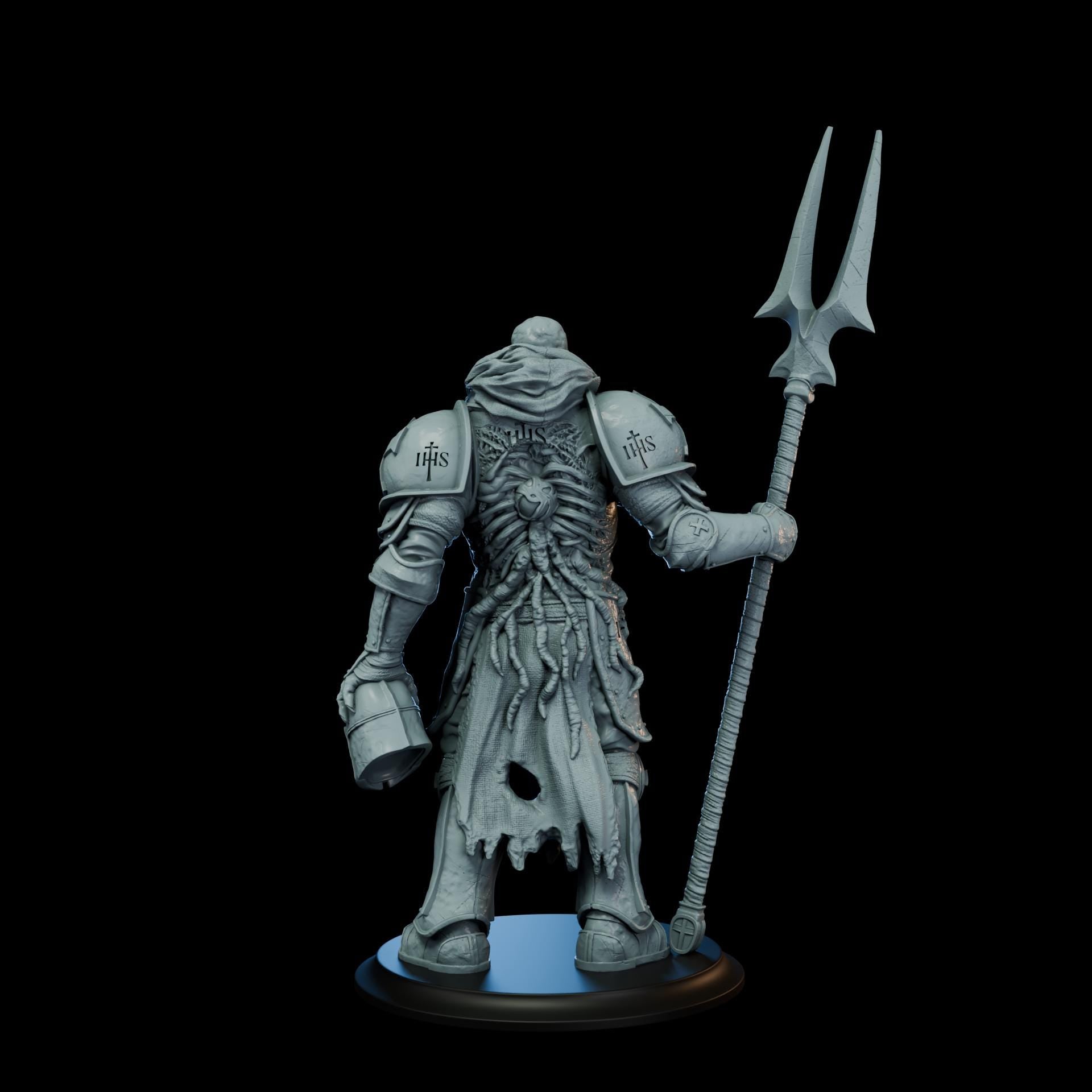 The Crimson Lancer Mimic | Proxy Realms Gaming | Wargaming | Tabletop | 3D printed miniature | Trench Crusade compatible | Pilgrim