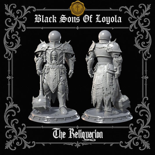 The Reliquarion | Proxy Realms Gaming | Wargaming | Tabletop | 3D printed miniature | Trench Crusade compatible | Pilgrim