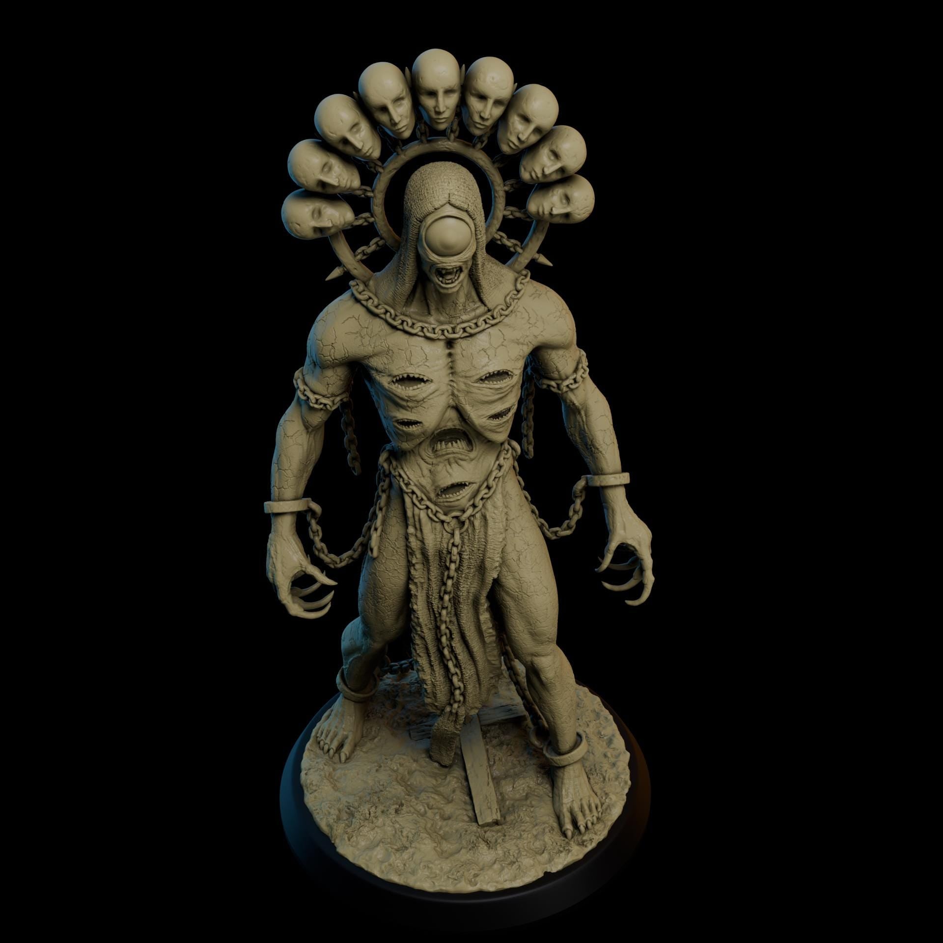 The Revelate | Proxy Realms Gaming | Wargaming | Tabletop | 3D printed miniature | Trench Crusade compatible | Pilgrim