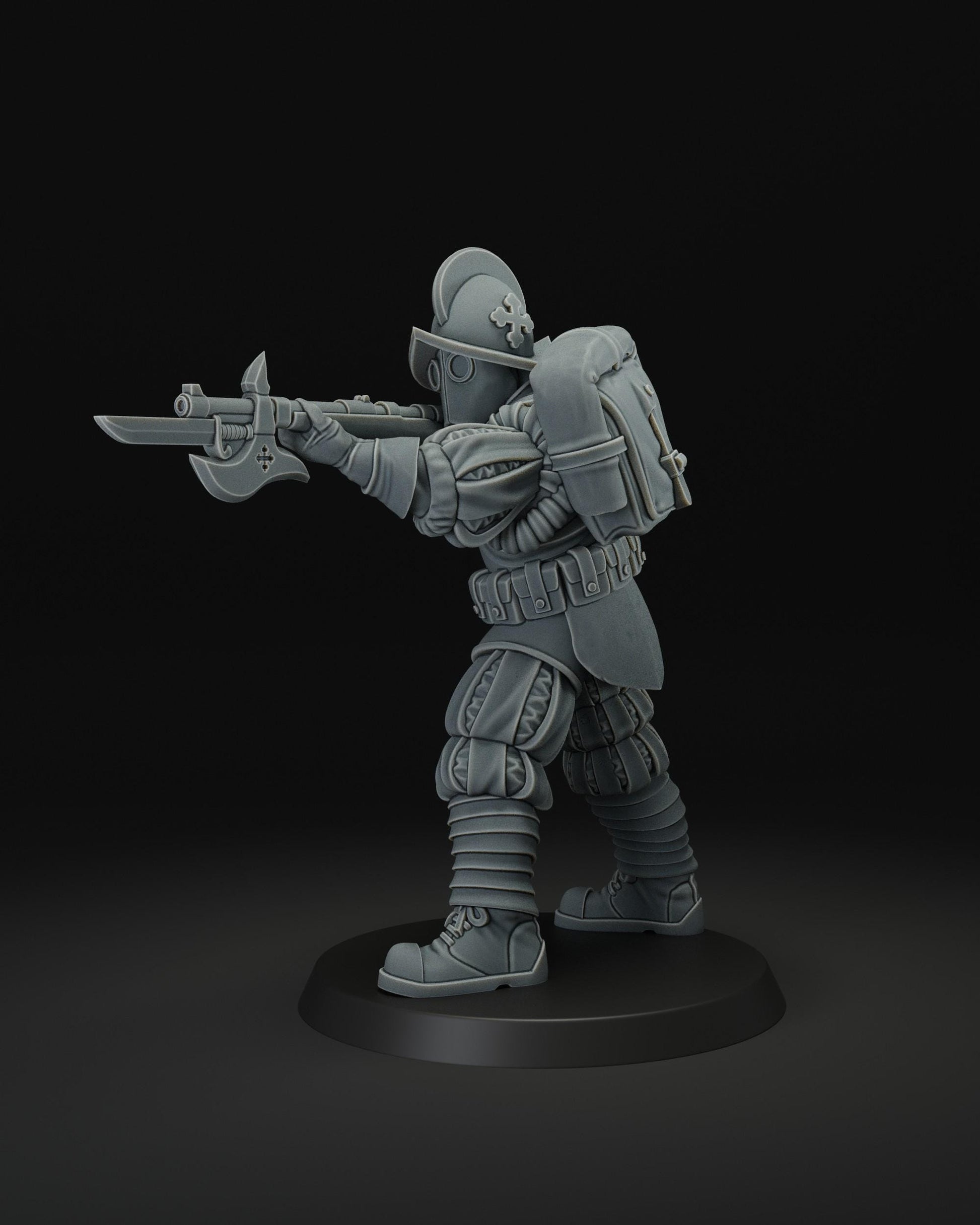 Papal Yeoman | Wargaming | Tabletop | 3D printed miniature | Trench Crusade compatible | Pilgrim