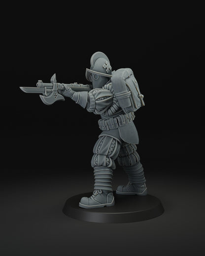 Papal Yeoman | Wargaming | Tabletop | 3D printed miniature | Trench Crusade compatible | Pilgrim