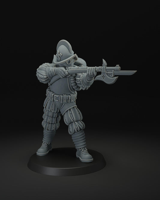 Papal Yeoman | Wargaming | Tabletop | 3D printed miniature | Trench Crusade compatible | Pilgrim