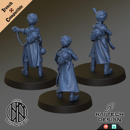 Sultanate - Alchemists | Wargaming | Tabletop | 3D printed miniature | Trench Crusade compatible | Pilgrim