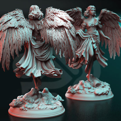 Angel of Love - Cesedra | 3D printed miniature | Tabletop Games | Dungeons and Dragons | Wargaming