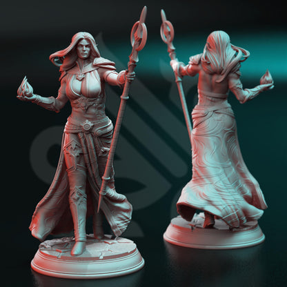 Goliath Blood Sorcereress - Harmara | 3D printed miniature | Tabletop Games | Dungeons and Dragons | Wargaming