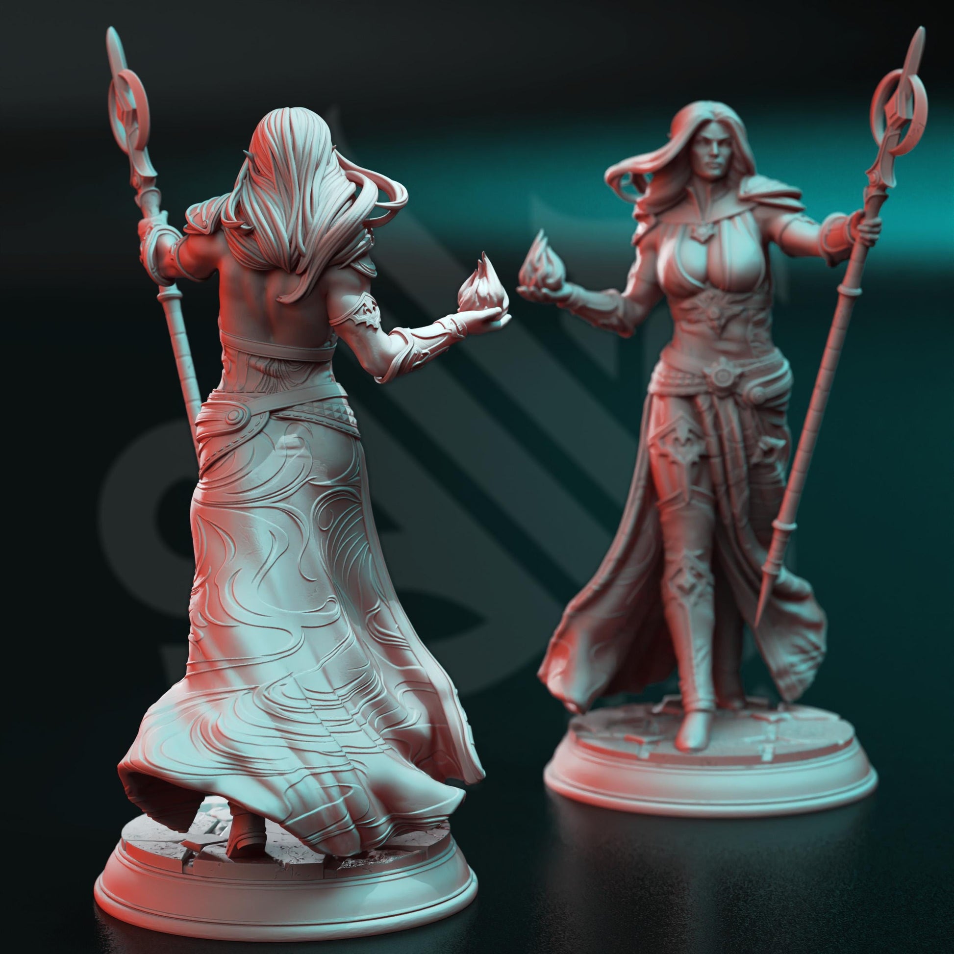 Goliath Blood Sorcereress - Harmara | 3D printed miniature | Tabletop Games | Dungeons and Dragons | Wargaming