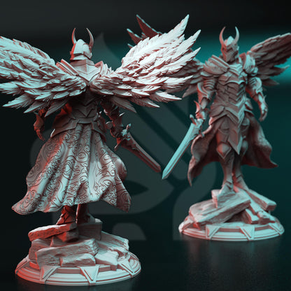 Arch Angel of Justice - Syelros | 3D printed miniature | Tabletop Games | Dungeons and Dragons | Wargaming
