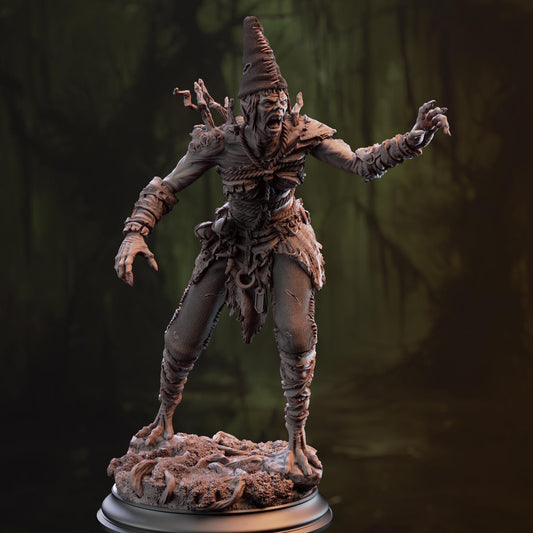 Voyeur Hag - Granny Nora | 3D printed miniature | Tabletop Games | Dungeons and Dragons | Wargaming