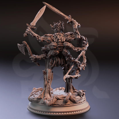 Treant Dryad Hybrid - Verda | 3D printed miniature | Tabletop Games | Dungeons and Dragons | Wargaming