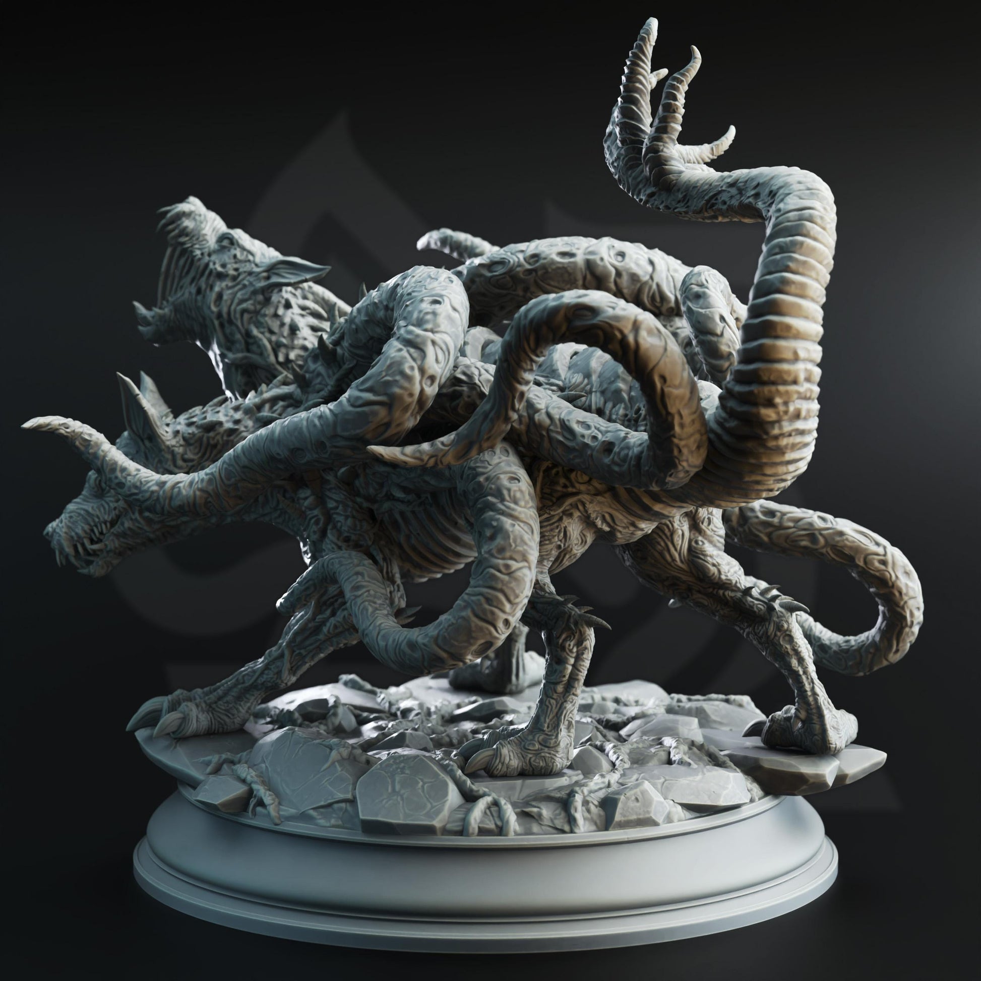 Hellhound Aberration | 3D printed miniature | Tabletop Games | Dungeons and Dragons | Wargaming
