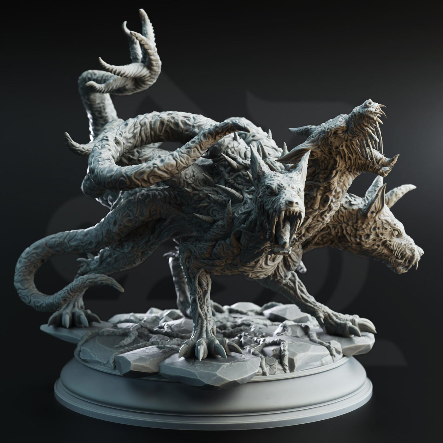 Hellhound Aberration | 3D printed miniature | Tabletop Games | Dungeons and Dragons | Wargaming