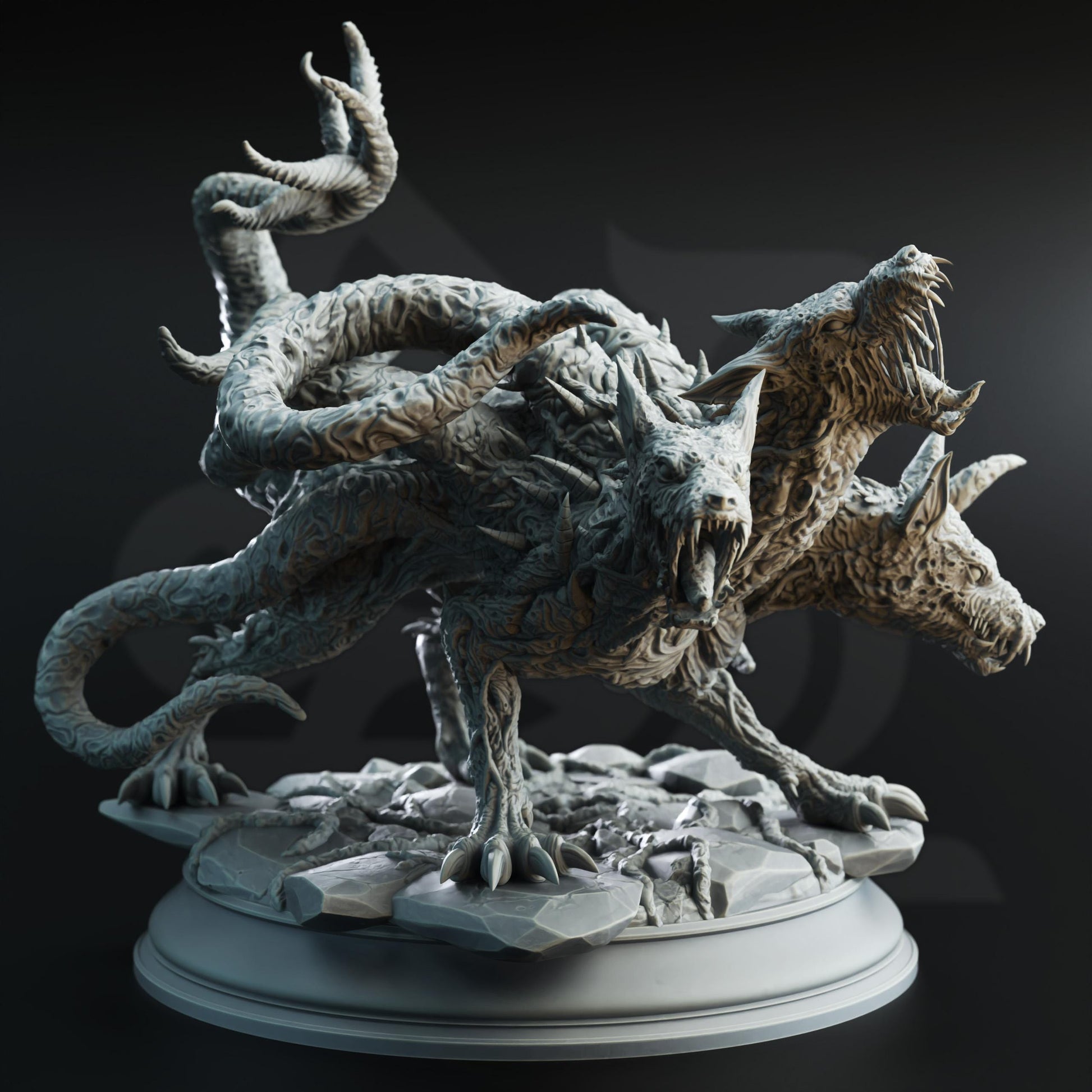 Hellhound Aberration | 3D printed miniature | Tabletop Games | Dungeons and Dragons | Wargaming
