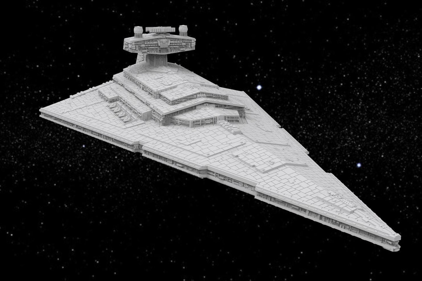 SW Armada Imperial Star Destroyer - Wargaming - Table top - 3D printed miniatures