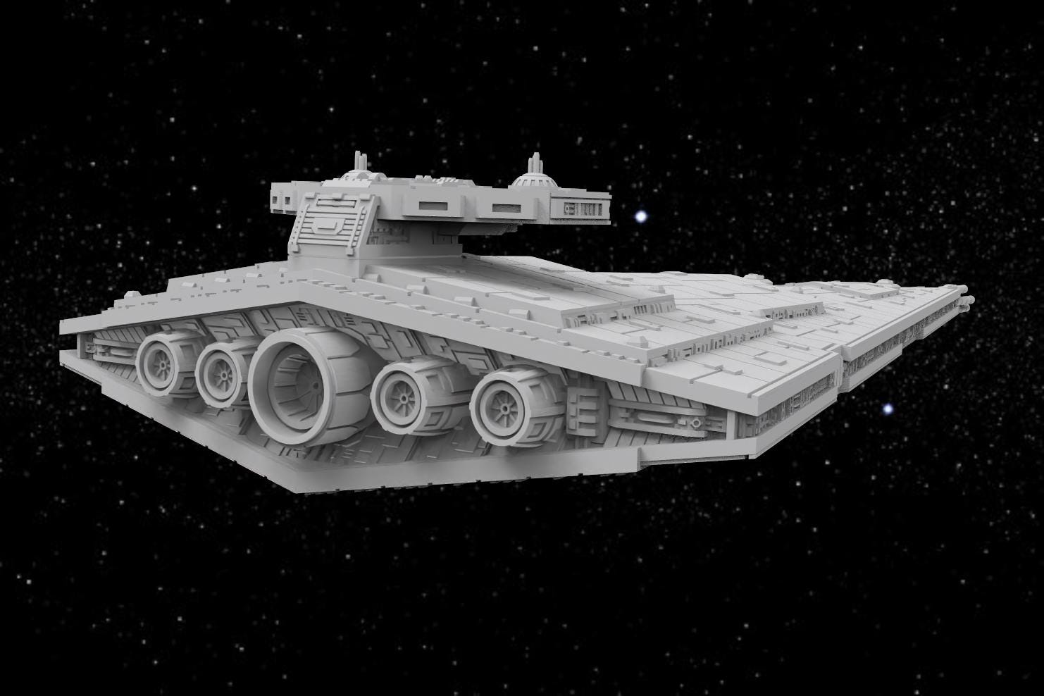 Star Wars Armada Vindicator class Heavy Cruiser