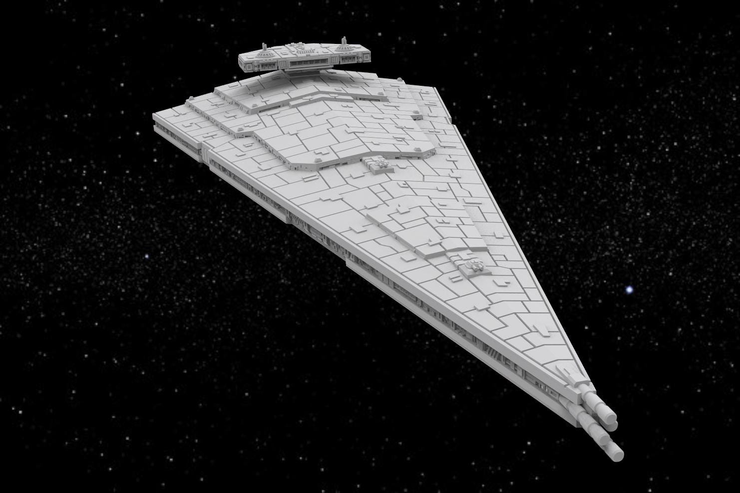 Star Wars Armada Vindicator class Heavy Cruiser