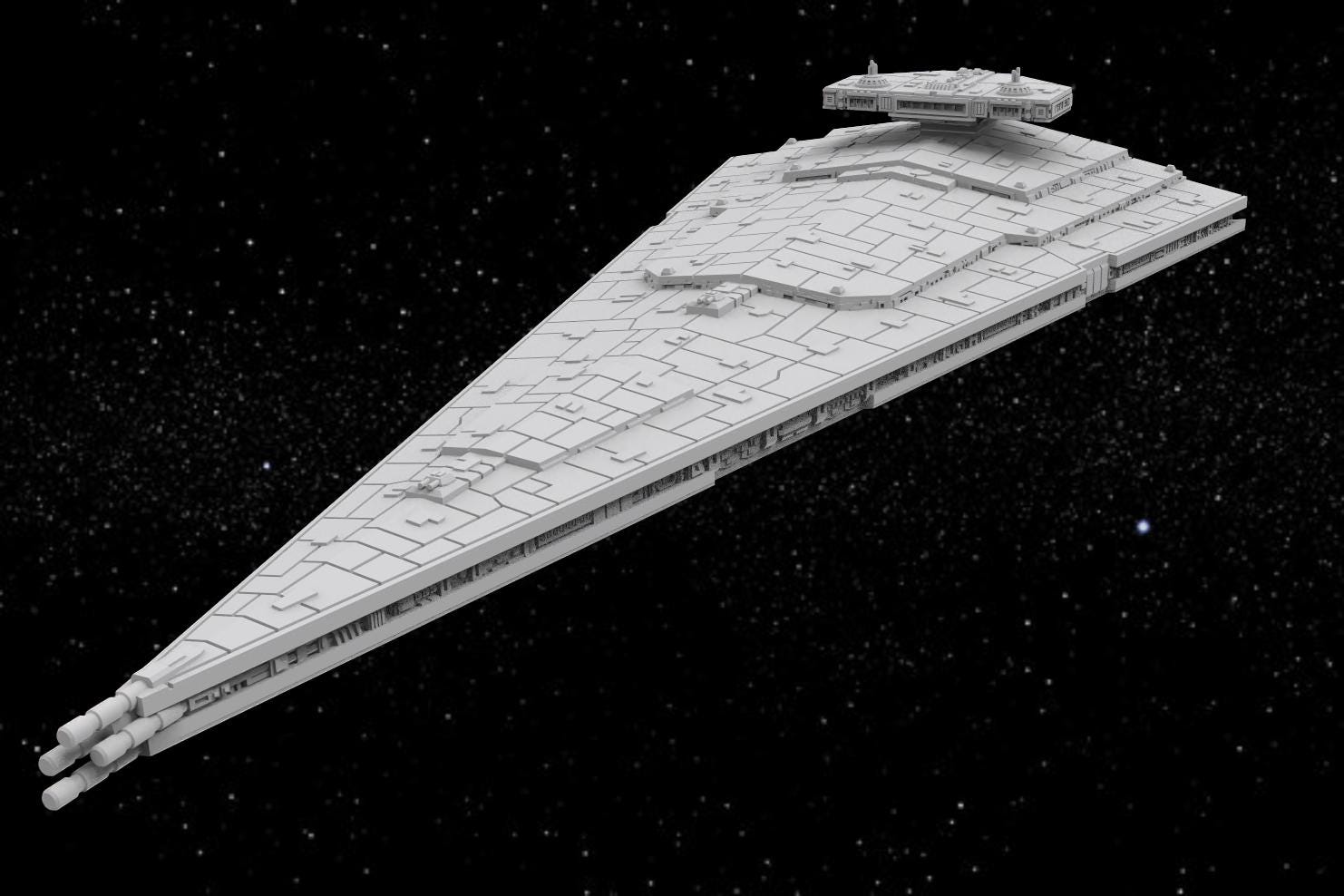 Star Wars Armada Vindicator class Heavy Cruiser