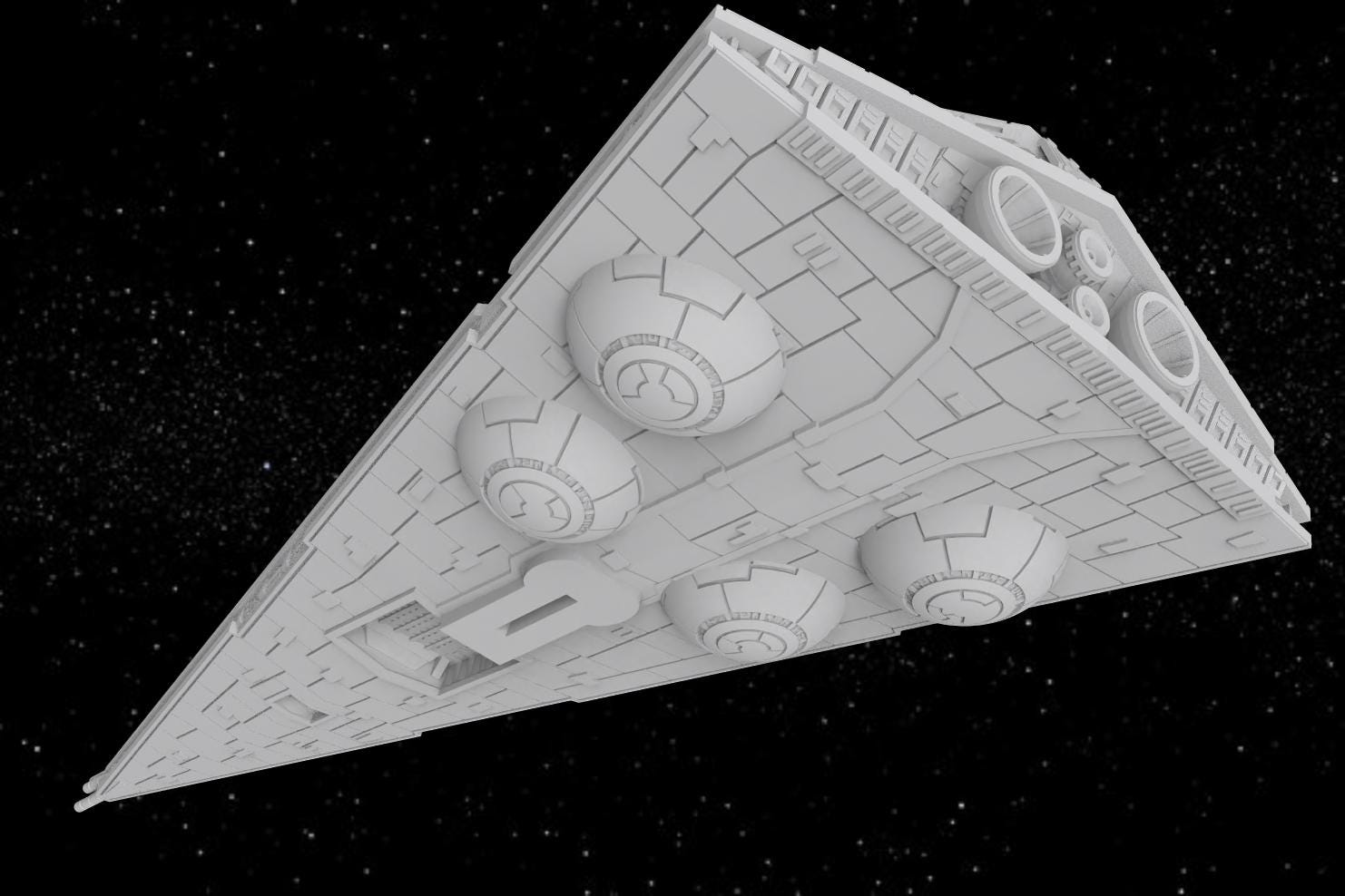 Star Wars Armada Vindicator class Heavy Cruiser