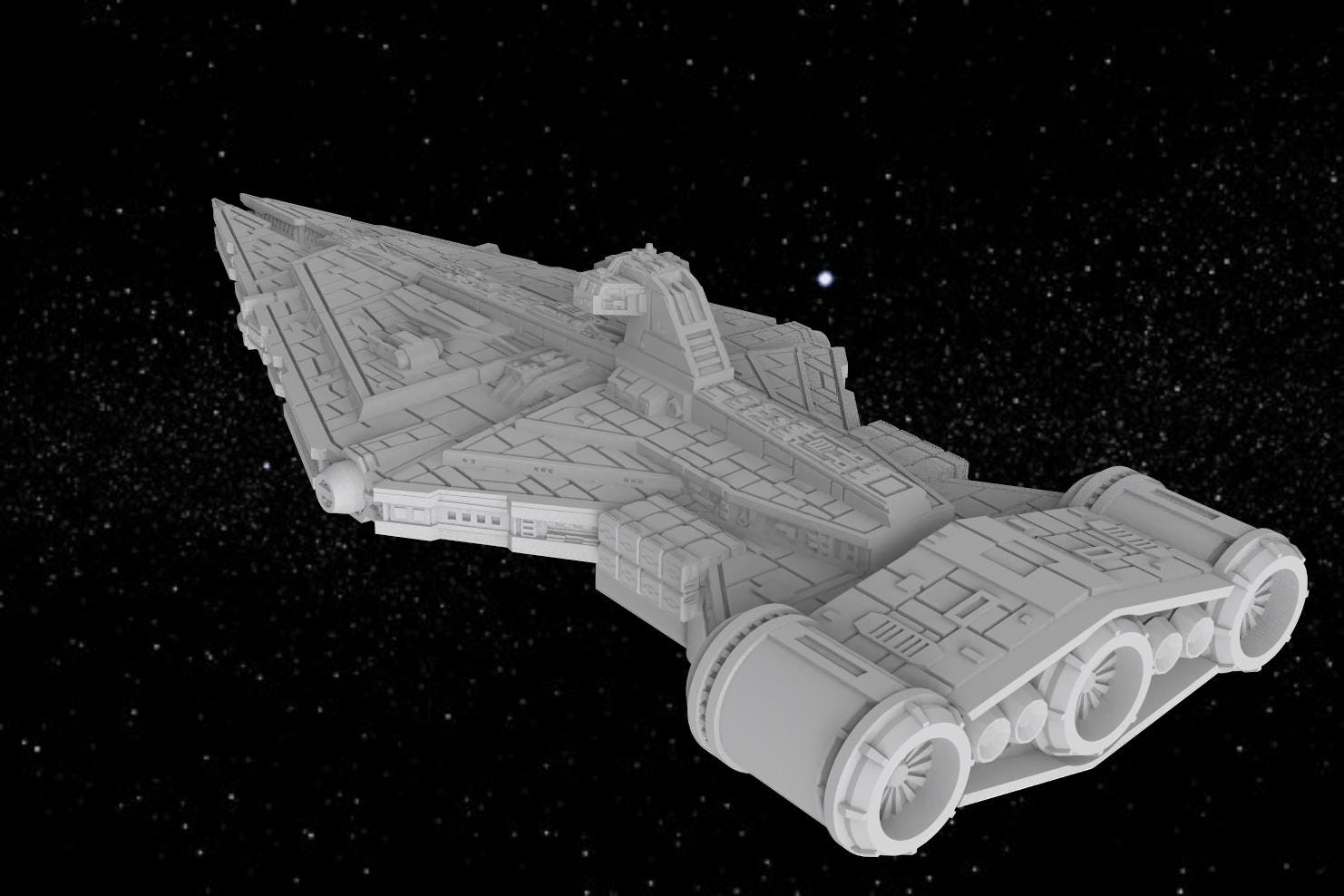 Star Wars Armada - Arquitens class Light Cruiser