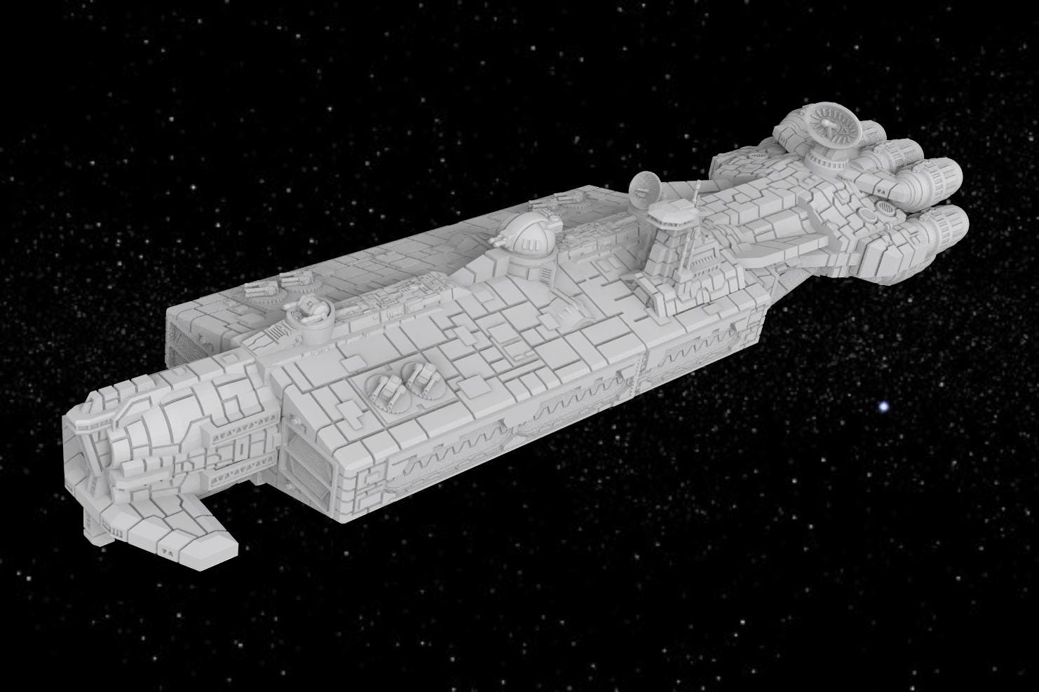Star Wars Armada - Corellian CC 525 Heavy Carrier