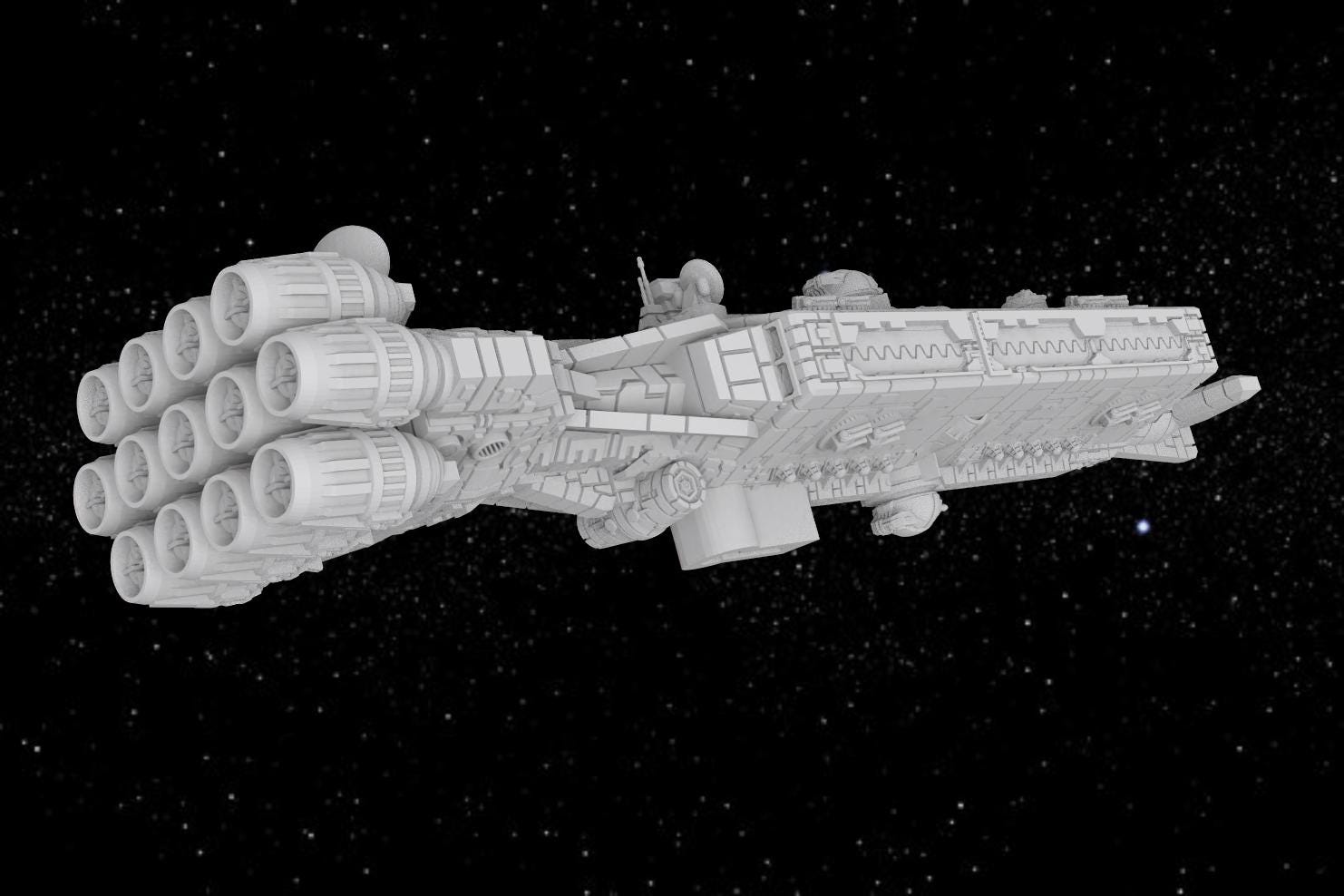 Star Wars Armada - Corellian CC 525 Heavy Carrier