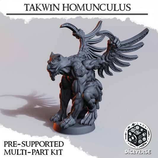 Takwin Homunculus | Wargaming | Tabletop | 3D printed miniature | Trench Crusade compatible | Pilgrims