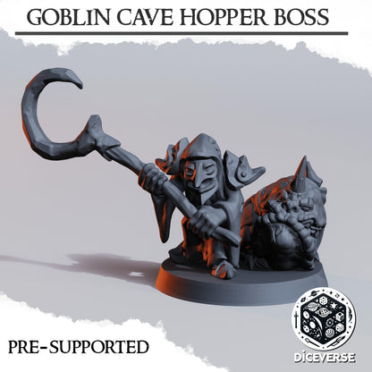 Goblin Cavehopper Boss | Wargaming | Tabletop | 3D printed miniature | Trench Crusade compatible |" Pilgrim