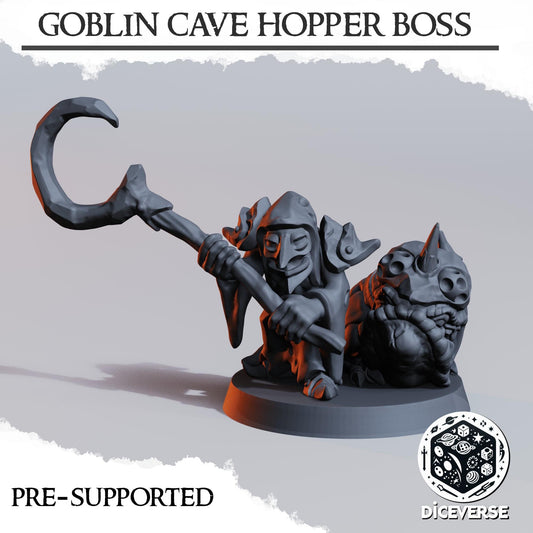 Goblin Cavehopper Boss | Wargaming | Tabletop | 3D printed miniature | Trench Crusade compatible |" Pilgrim